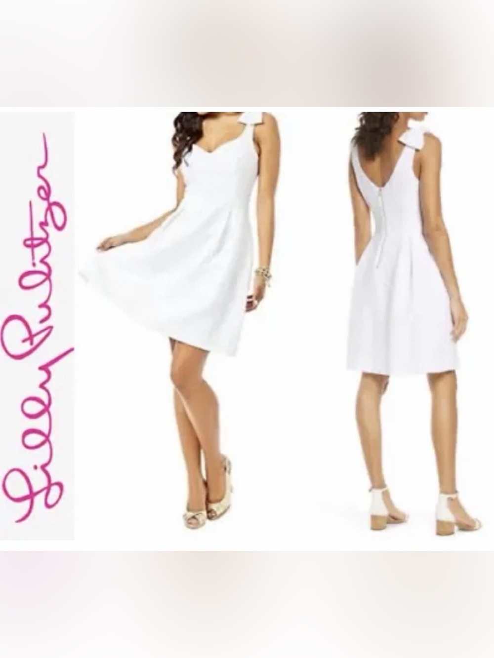 NWT Lilly Pulitzer Linnet White Dress